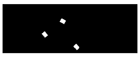 Binary
image of obstacle segmentation