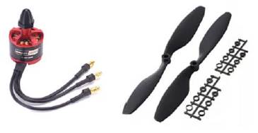 Motor RS 2212 and propellers model 1045