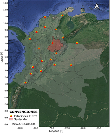 Ubicaci&oacute;n geogr&aacute;fica de estructuras elevadas
