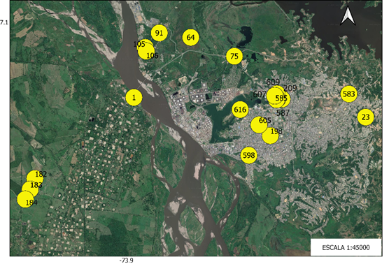 Estructuras elevadas con mayor n&uacute;mero de impactos de rayo