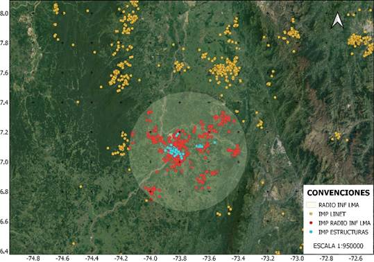 Impactos de rayo en estructuras elevadas el 23 de noviembre de 18