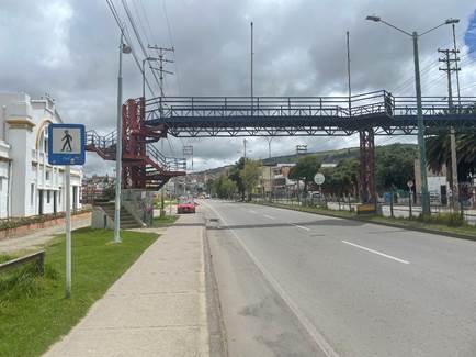 Puente peatonal estudio
