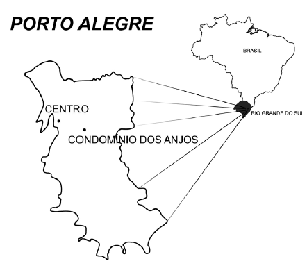 Ubicaci�n del Condominio dos Anjos