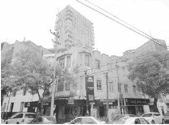 Condesa. Al fondo, densificacin en torno a vialidades primarias.