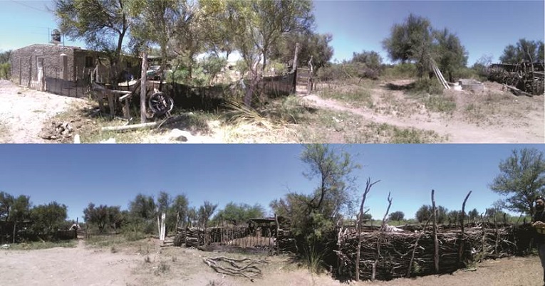 Configuración del puesto, espacio de producción y reproducción. Fuente: Elaboración propia. Año 2016.