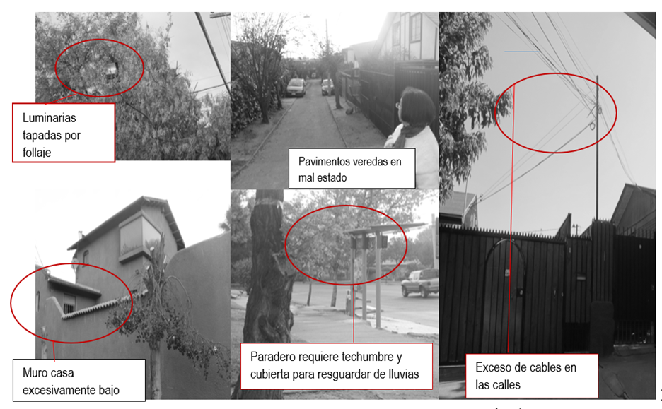 Problemas de inseguridad. Entrevista caminada.