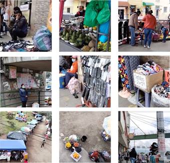 Types of informal vendors and their tactics to sell.