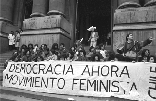 Movimiento Feminista, 1983.