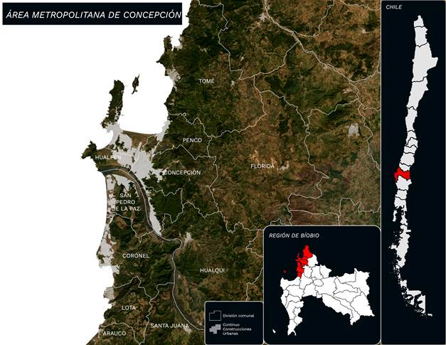 Área Metropolitana de Concepción.