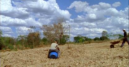 Interveno humana na paisagem: o trabalho em plantaes de cana-de-acar