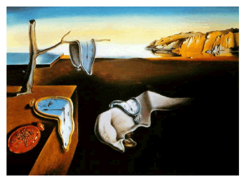 La persistencia de la memoria,
Salvador Dalí. 1931