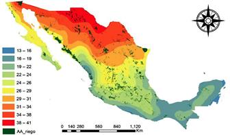 Superficie de respuesta. RAT (ºC).
