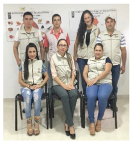 Grupo de jueces expertos de Fedecacao.