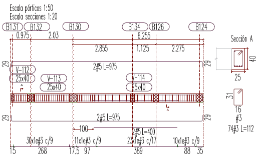 Secci&oacute;n de un plano de Despiece.