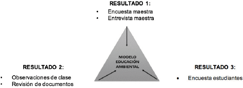 Proceso de triangulaci&oacute;n de resultados 
