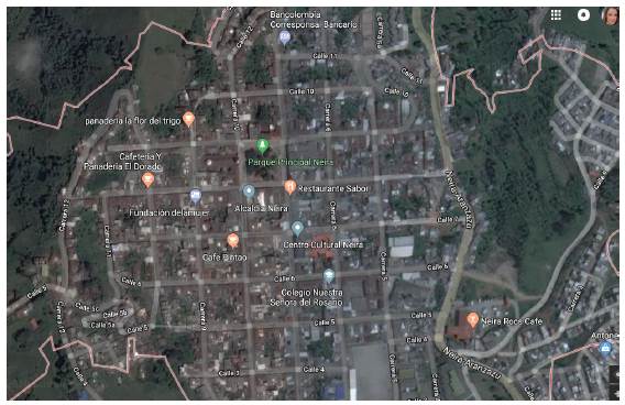 Ejemplo mapa georreferenciado para la construcción de ma. 