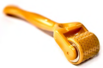 Instrumento médico Dr. Roller® utilizado para realizar o procedimento de microagulhamento