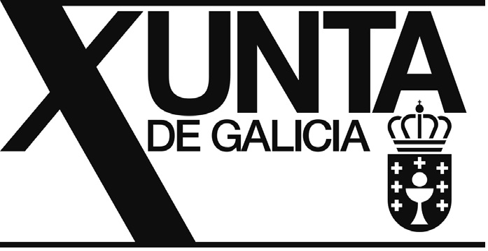 Primer logotipo de la Xunta de Galicia