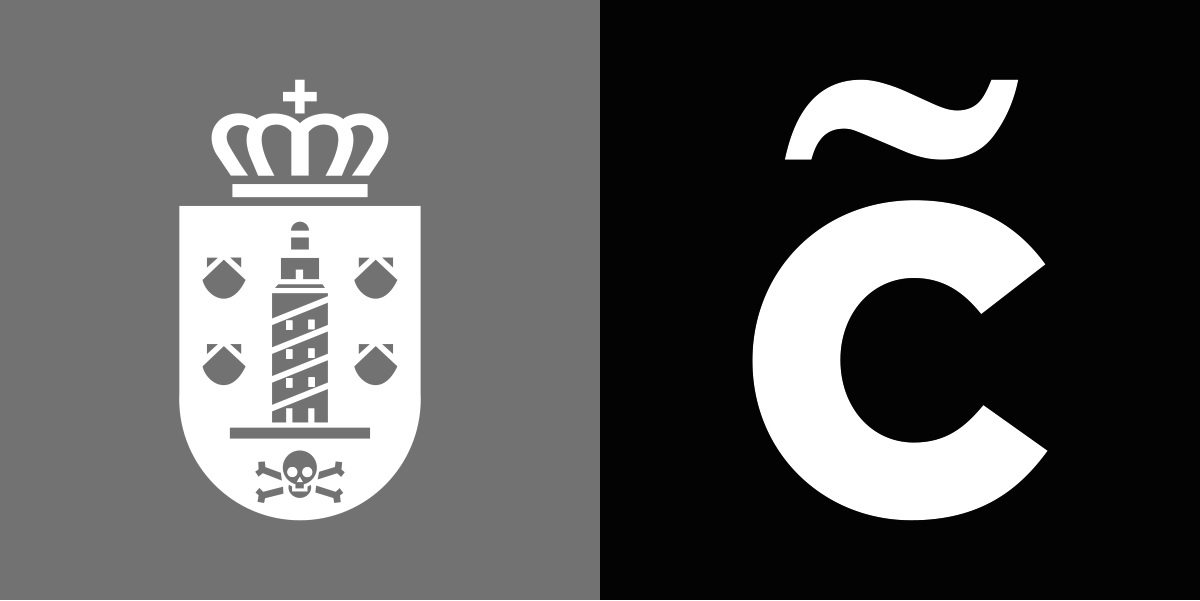Escudo y logotipo de A Coruña