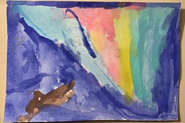 La Pintura “La Casa Azul”