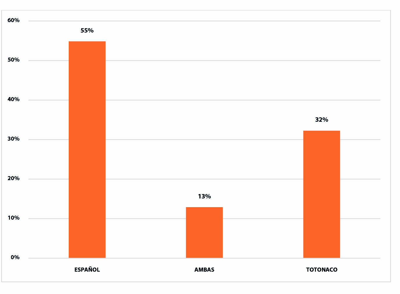 El uso de las lenguas en las escuelas por las NNA
