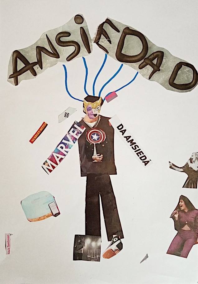 Collage elaborado por el estudiante 1 del grupo focal Sesi�n 1.