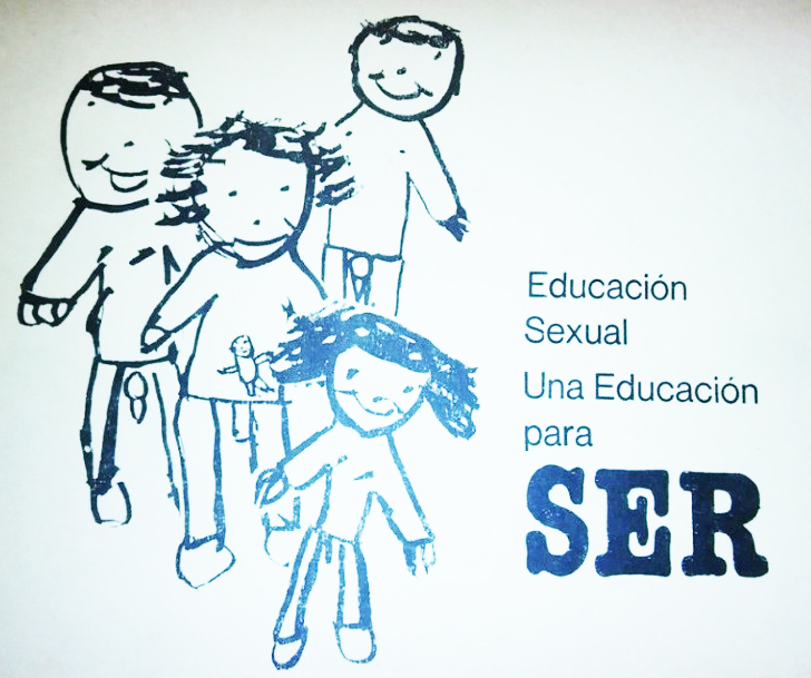 Educaci�n sexual. Una educaci�n para SER. Tapa. 