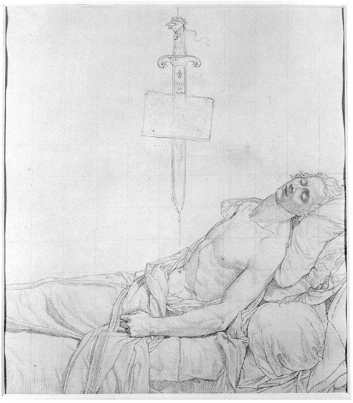 Lepeletier de Saint Fargeau. Anatole Devosge, 1793.