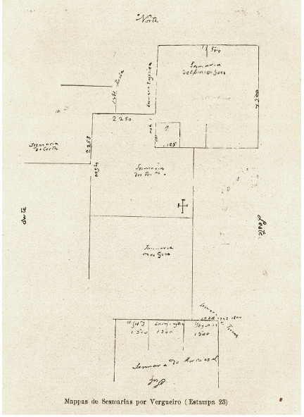 Mapa de sesmarias por Nicolau Vergueiro.24