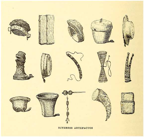 Diversos artefactos. Carvalho (1893, p. 360).