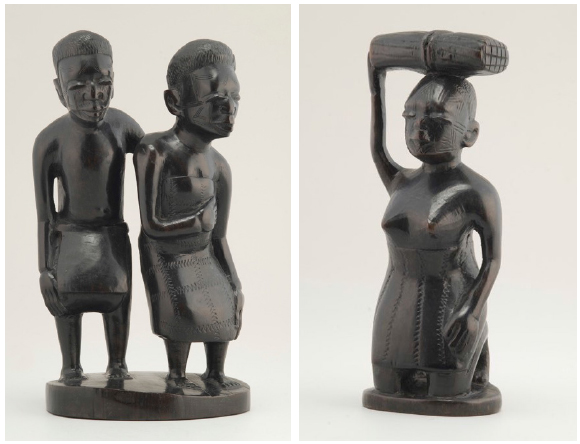 - Esculturas da coleção de arte makonde do Museu Antropológico da Universidade de Coimbra. Século XX, Moçambique.32