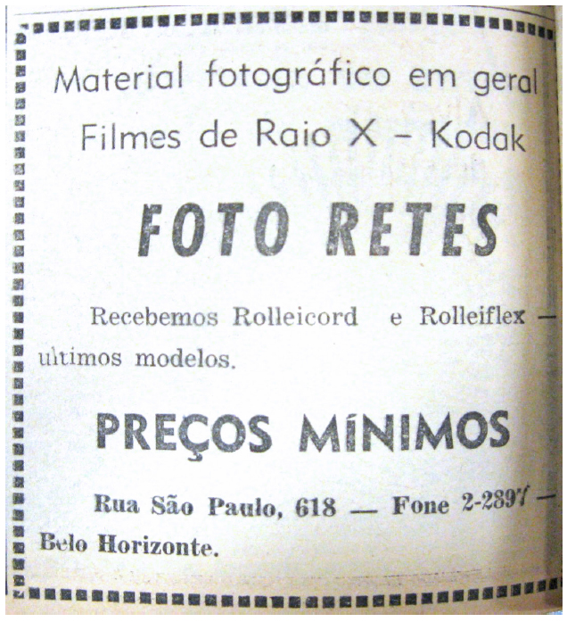 (ao lado) - Anúncio Foto Retes. 