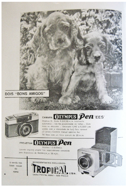 Anúncio Olympus Pen.