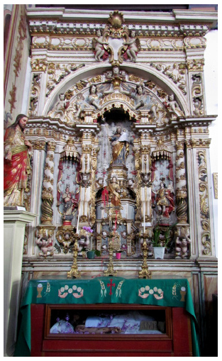 Ret&aacute;bulo de S&atilde;o Jos&eacute;, Matriz de Santa Luzia, Santa Luzia (2017).