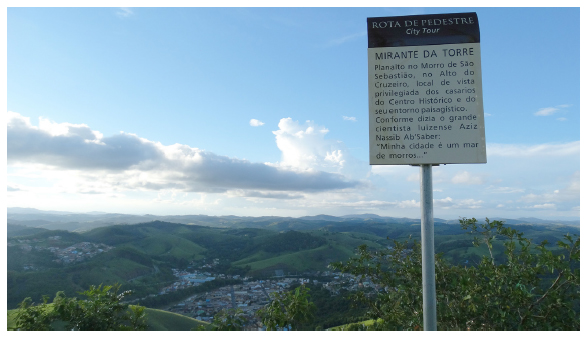Mirante da Torre, Morro do Cruzeiro, S&atilde;o Luiz do Paraitinga/SP, 2017. 