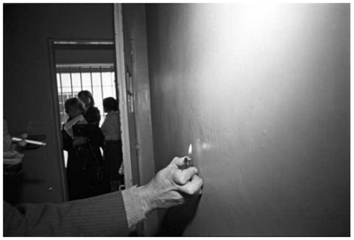 registro fotográfico de inspección ocular a los ex CCDs.