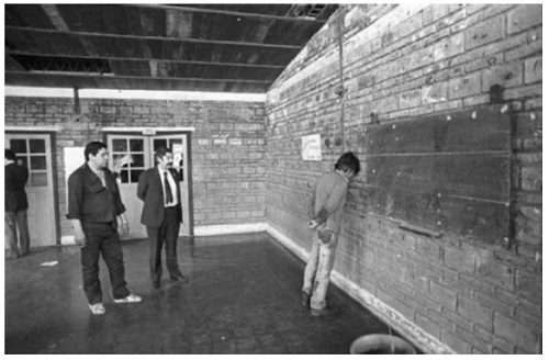 registro fotográfico de inspección ocular a los ex CCDs.