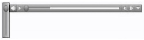 Controle para áudio nos sons, 2017. Dissertação de Carla Silva Flor (2009, p. 70).