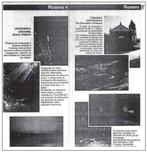 Roteiros Culturais 4 e 5.