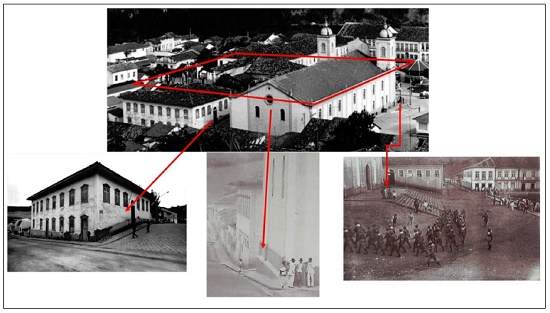 Aplainado construído para a primeira Matriz.
