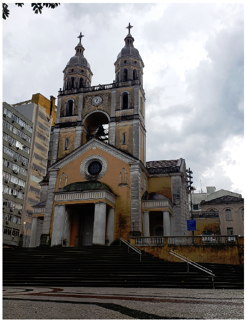 Catedral Metropolitana de Florianópolis (SC), fotografia de 2020.