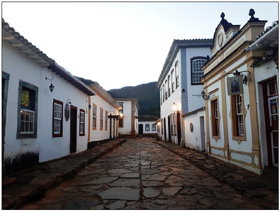 Sítio histórico de Tiradentes (MG), fotografia de 2019.