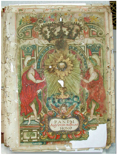 Registro do frontispício, 2000. Foto: Márcia Almada.