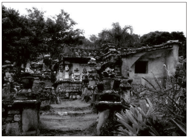 Entrada da Casa da Flor, fotografia de Joyce Pena e Renato Alves Silva (2012).