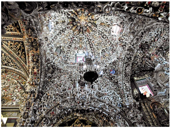 Cúpula de Tonantzintla de Cholula.