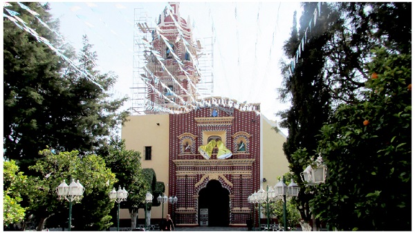 Iglesia de Santa María Tonantzintla, Cholula, México.