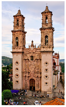 Igreja de Santa Prisca, em Tasco.