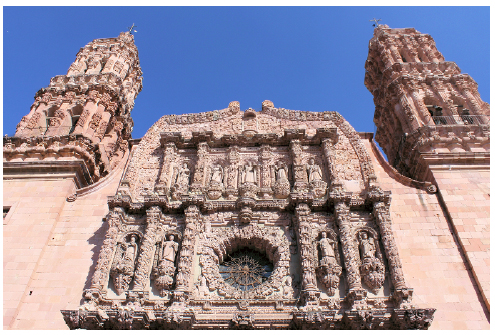 Catedral de Zacatecas.