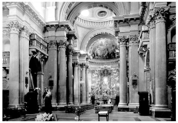 Igreja de Santa Maria in Campitelli, arquiteto Carlo Rainaldi.