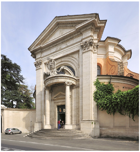 Sant&rsquo;Andrea al Quirinale, arquiteto Gian Lorenzo Bernini.